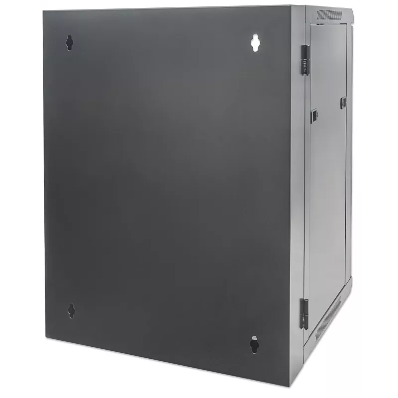 Intellinet 712019 armário de rede de parede 19", 15U, preto (RAL 9005)