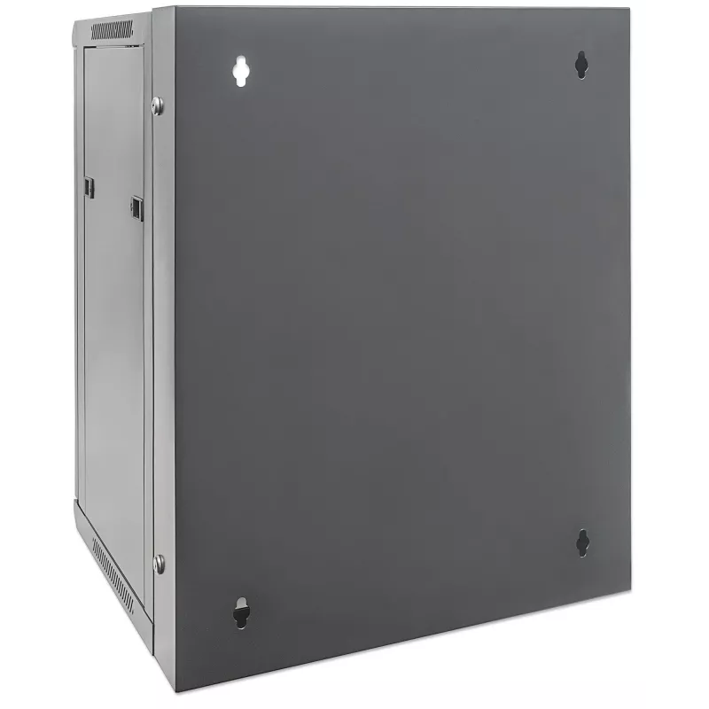 Intellinet 712019 armário de rede de parede 19", 15U, preto (RAL 9005)