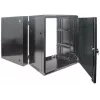 Intellinet 712019 armário de rede de parede 19", 15U, preto (RAL 9005)