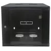 Intellinet 713863 armário de rede de parede de 19" com estrutura articulada, 12U, 593 x 540 x 600 mm, desmontado, preto