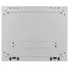 Armário de rede Intellinet 19 polegadas – montagem na parede (standard), 9U, 600 mm de profundidade, cinzento, montado, máx. 60 kg, também adequado para colocação em mesa ou chão, profundidade útil 500 mm, porta de metal e vidro, painel traseiro, laterais removíveis, peças para montagem na parede (por exemplo, parafusos/buchas) não incluídas