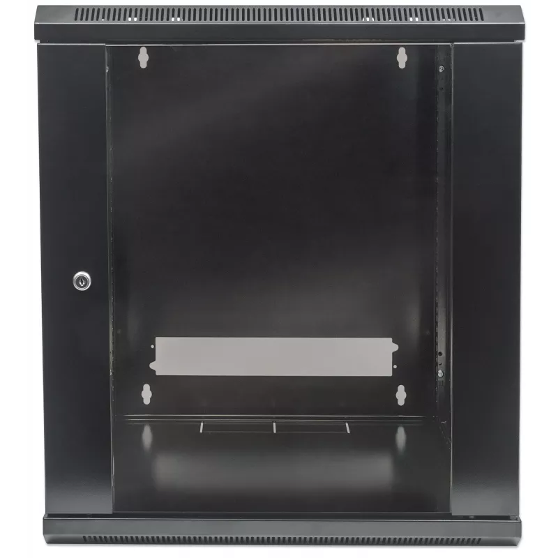 Intellinet 711791 armário de rede de parede de 19", 9U, preto (RAL 9005)