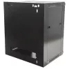 Intellinet 711791 armário de rede de parede de 19", 9U, preto (RAL 9005)