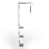 Suporte de CPU Fellowes 100136876 suporte de CPU sob a secretária branco
