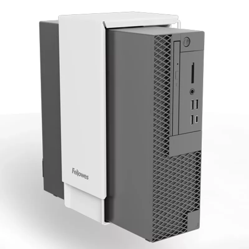 Suporte de CPU Fellowes 100136876 suporte de CPU sob a secretária branco