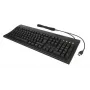 Teclado KeySonic KSK-8041U-CR universal USB alemão preto