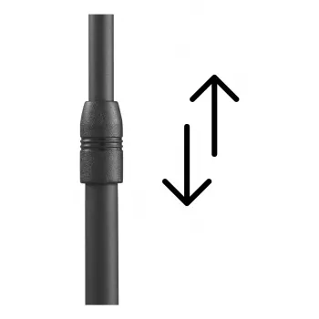 Suporte de coluna Hama 00220882 de chão preto