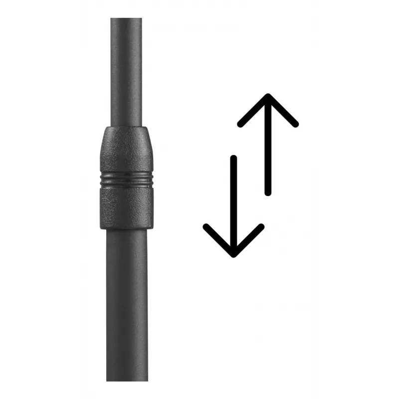 Suporte de coluna Hama 00220882 de chão preto