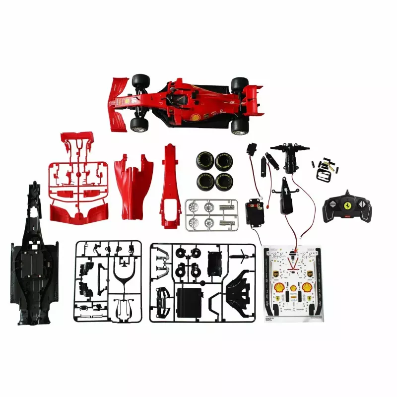 Carro desportivo Jamara Ferrari SF 1000 motor elétrico 1:16