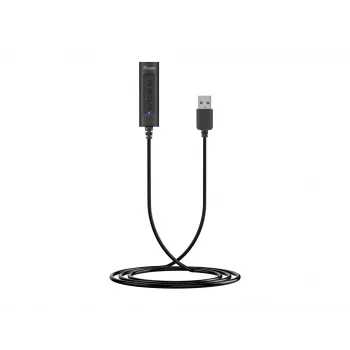Adaptador de comando Equip adaptador de cabo de áudio USB 245321