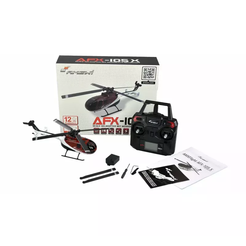 Avião VTOL Amewi AFX-105 X motor elétrico 350 mAh 99 g