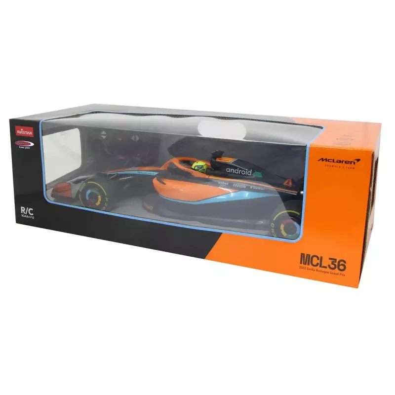 Carro desportivo elétrico Jamara McLaren MCL36 escala 1:12 590g
