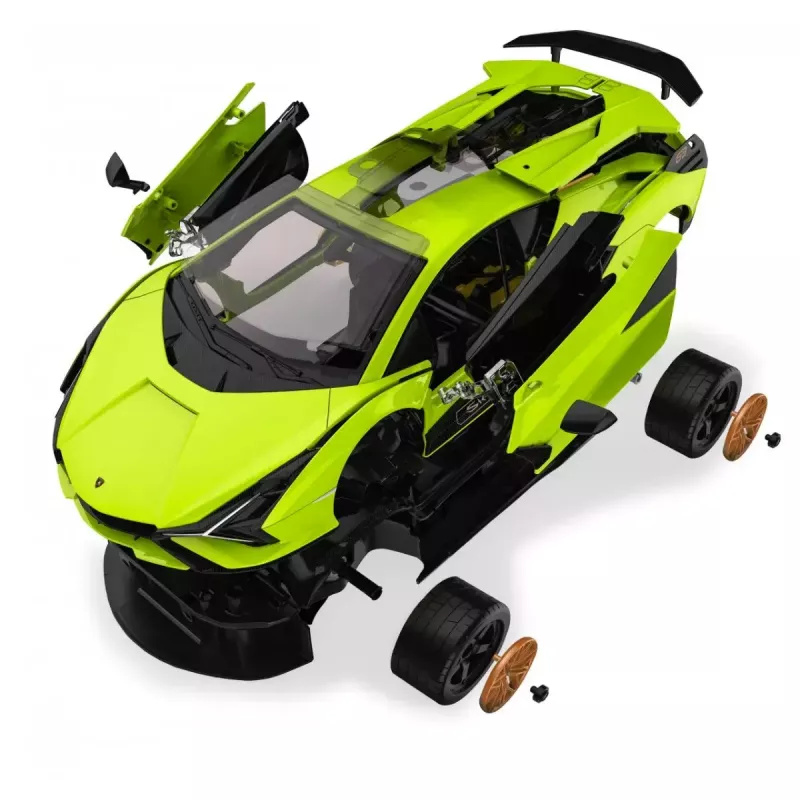 Carro de corrida on-road Jamara Lamborghini Sián FKP 37 motor elétrico 1:18