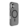Capa LAUT CRYSTAL MATTER X para iPhone 16 monocromático preto