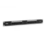 Patch panel Equip 16 portas Cat.5e não blindado, preto