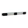 Patch panel Equip 16 portas Cat.5e não blindado, preto