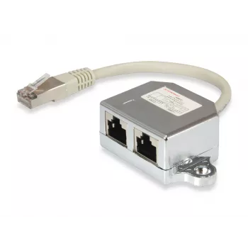 Splitter 2 portas Cat.5e RJ45 Equip 127608
