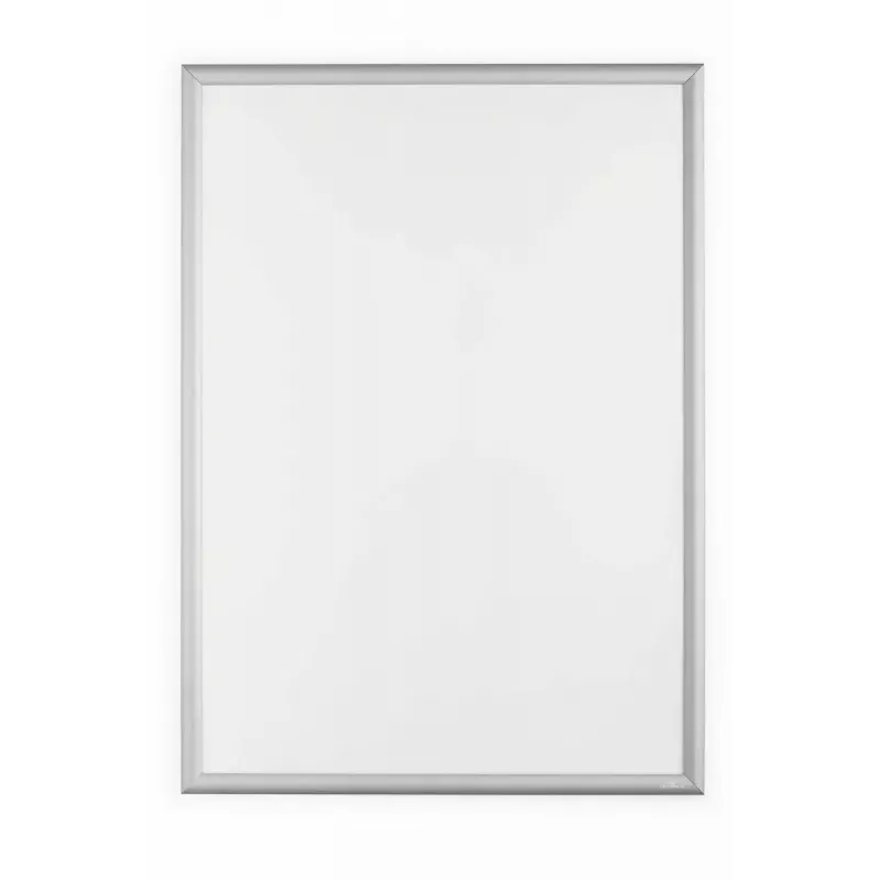 Moldura para parede Durable 500923 660 x 900 mm retangular prateada alumínio