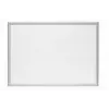 Moldura para parede Durable 500923 660 x 900 mm retangular prateada alumínio