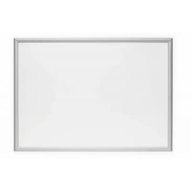 Moldura para parede Durable 500923 660 x 900 mm retangular prateada alumínio