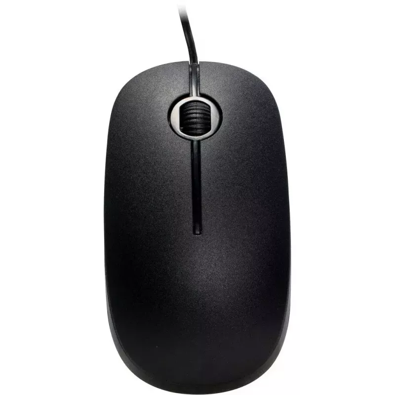 Teclado Inter-Tech NK-1000EC com rato incluído escritório USB QWERTY preto