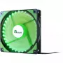 Ventoinha Inter-Tech L-12025 Ventoinha para caixa de computador 12 cm preta verde