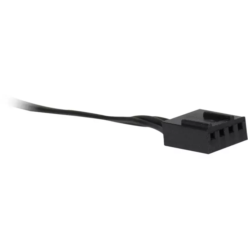 Ventoinha Inter-Tech RS-041 RGB 12 cm preta