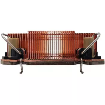 Arrefecedor Inter-Tech N-10 Arrefecedor de processador Cobre 113 mm Largura 78 mm Profundidade 27 mm Altura