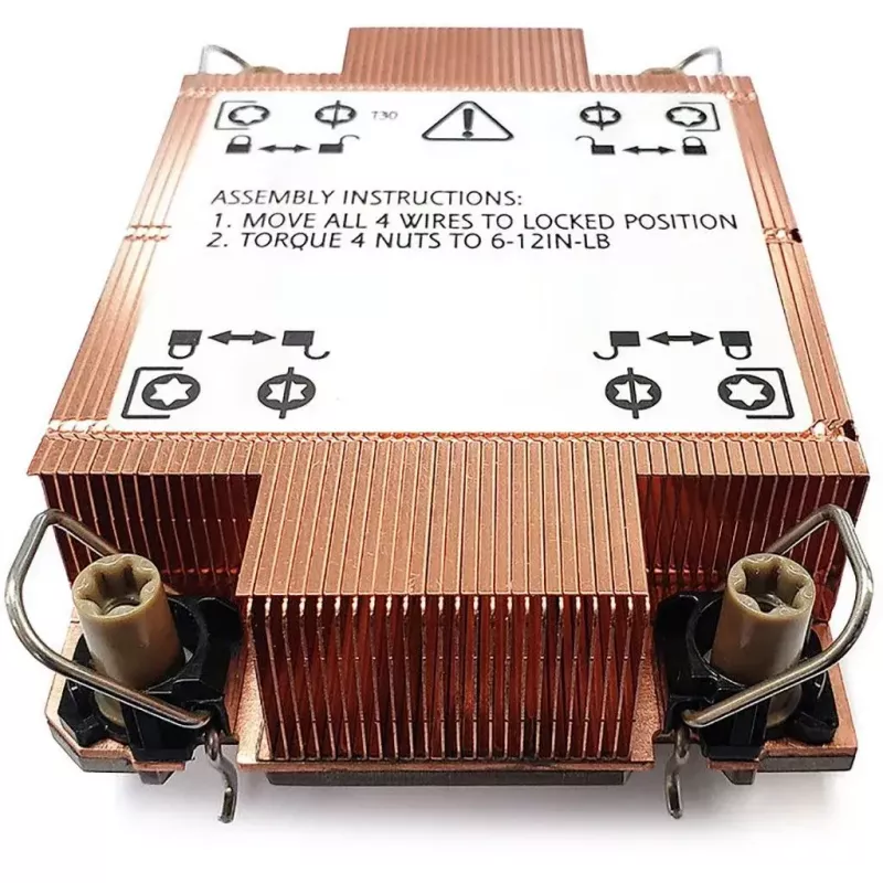 Arrefecedor Inter-Tech N-10 Arrefecedor de processador Cobre 113 mm Largura 78 mm Profundidade 27 mm Altura