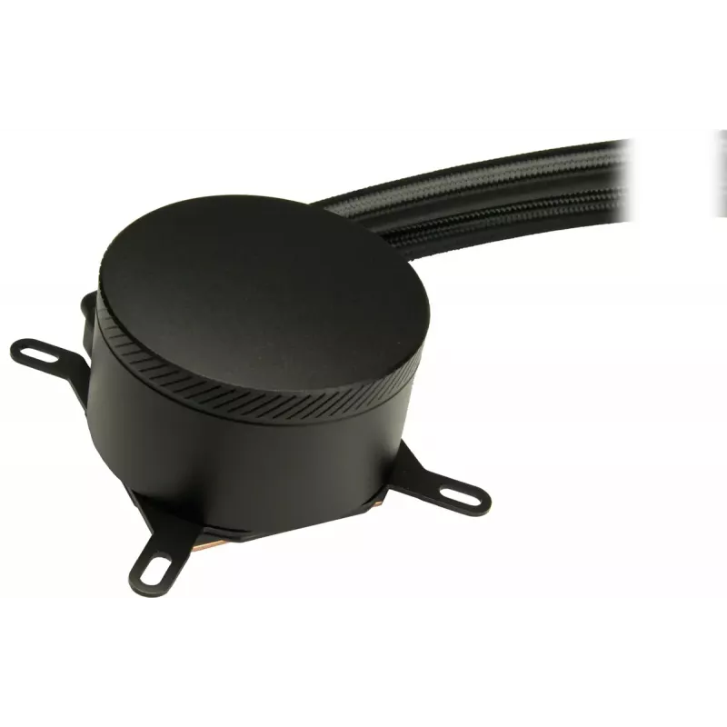 Arrefecedor de CPU líquido tudo-em-um INTER-TECH B-360 com ventoinha de 120 mm, rolamento hidráulico, Preto