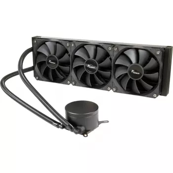 Arrefecedor de CPU líquido tudo-em-um INTER-TECH B-360 com ventoinha de 120 mm, rolamento hidráulico, Preto