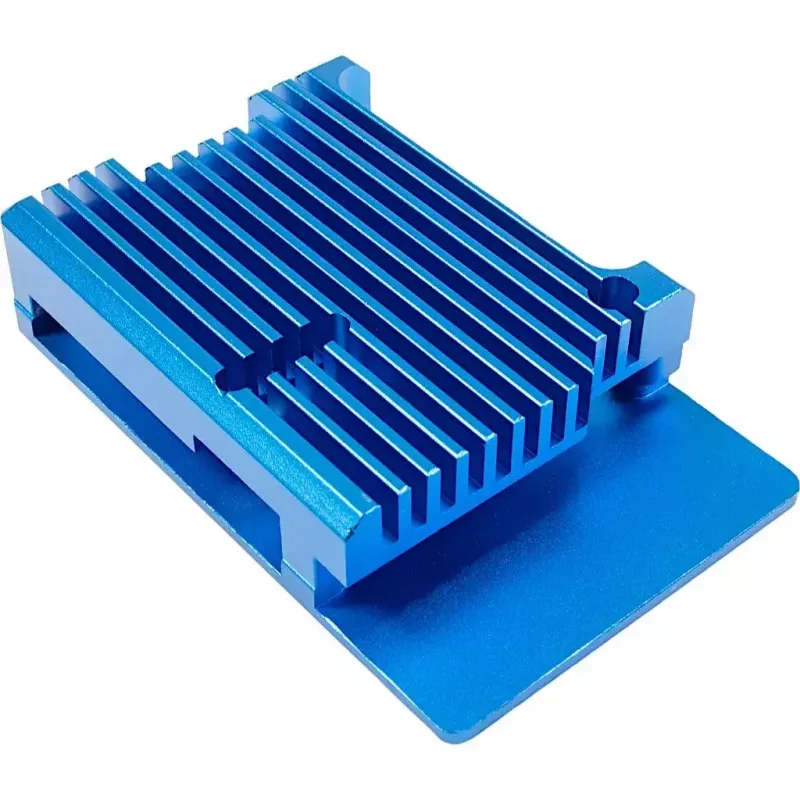 Caixa Inter-Tech 88887360 para Raspberry Pi 86x56x23 mm Azul
