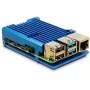 Caixa Inter-Tech 88887360 para Raspberry Pi 86x56x23 mm Azul