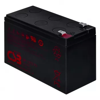 Bateria de chumbo-ácido selada HITACHI GP1272F2 12V 7,2Ah para UPS e alimentação de reserva, FASTON 250