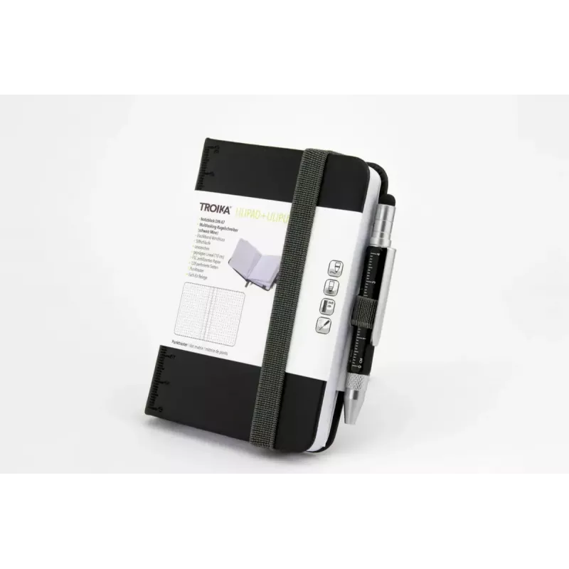 Caderno de notas TROIKA NPP25/BK A7 128 folhas Preto