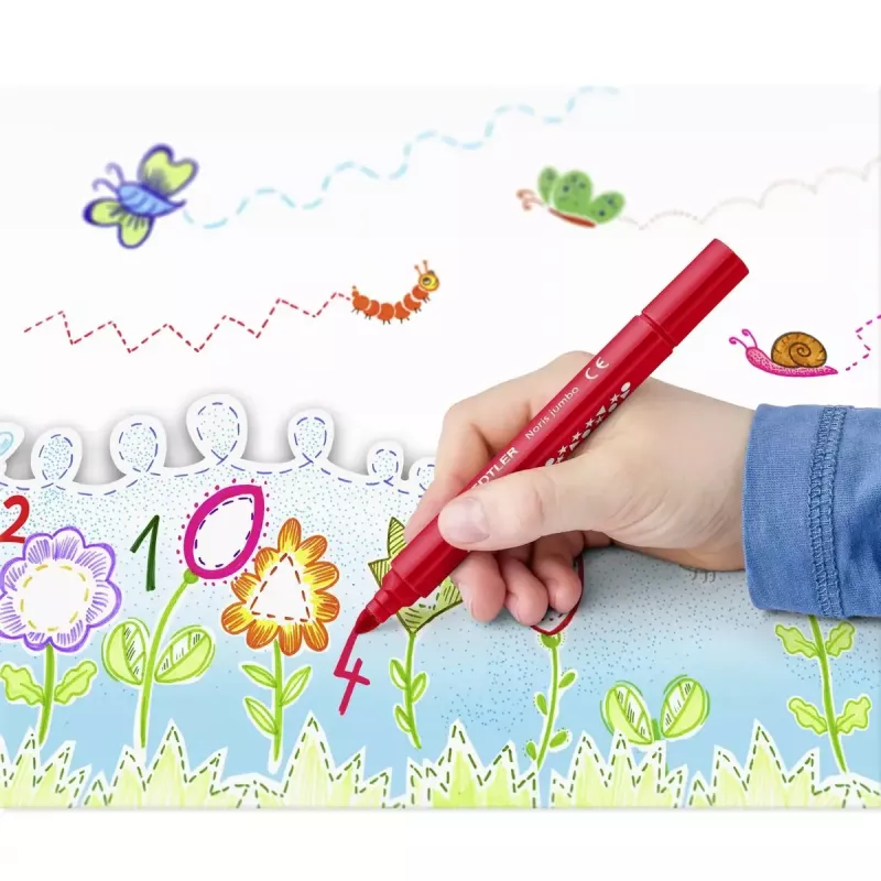 Marcador de feltro Staedtler Noris jumbo 328-B 12 unid.
