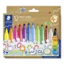 Marcador de feltro Staedtler Noris jumbo 328-B 12 unid.