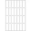 Etiquetas multiusos HERMA 13x40 mm branco removíveis/despegáveis papel mate 896 unid.