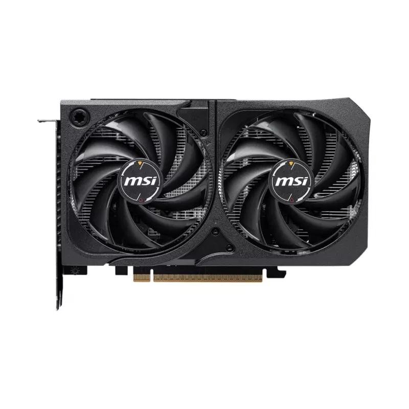 Placa gráfica MSI GeForce RTX 5060 8GB SHADOW 2X OC (8 GB GDDR, ventoinha dupla, overclock de fábrica)
