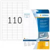 Etiquetas de impressora autocolantes HERMA etiquetas despegáveis A4 38,1x12,7 mm