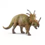 Brinquedo dinossauro Schleich Styracosaurus verde cinzento 15033