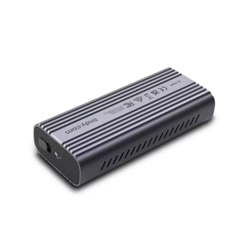 Caixa de armazenamento Lindy - M.2 - cartão M.2 NVMe / PCIe 4.0 (NVMe)