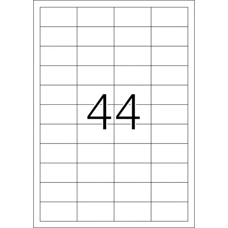 Etiqueta autocolante para impressora HERMA Labels Premium A4 48,3x25,4 mm