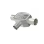 Hama 00205237 Divisor/combinador de cabos prateado