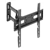 Suporte de parede Manhattan para TV e monitores (Full Motion), para ecrãs de 32 polegadas a 55 polegadas, compatibilidade VESA: todos entre 100x100 mm e 400x400 mm - verifique as dimensões dos quatro orifícios de montagem na parte traseira do ecrã para garantir que encaixa, máx. 35 kg, preto, suporte