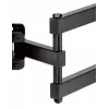 Suporte de parede Manhattan para TV e monitores (Full Motion), para ecrãs de 32 polegadas a 55 polegadas, compatibilidade VESA: todos entre 100x100 mm e 400x400 mm - verifique as dimensões dos quatro orifícios de montagem na parte traseira do ecrã para garantir que encaixa, máx. 35 kg, preto, suporte