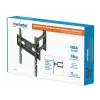 Suporte de parede Manhattan para TV e monitores (Full Motion), para ecrãs de 32 polegadas a 55 polegadas, compatibilidade VESA: todos entre 100x100 mm e 400x400 mm - verifique as dimensões dos quatro orifícios de montagem na parte traseira do ecrã para garantir que encaixa, máx. 35 kg, preto, suporte