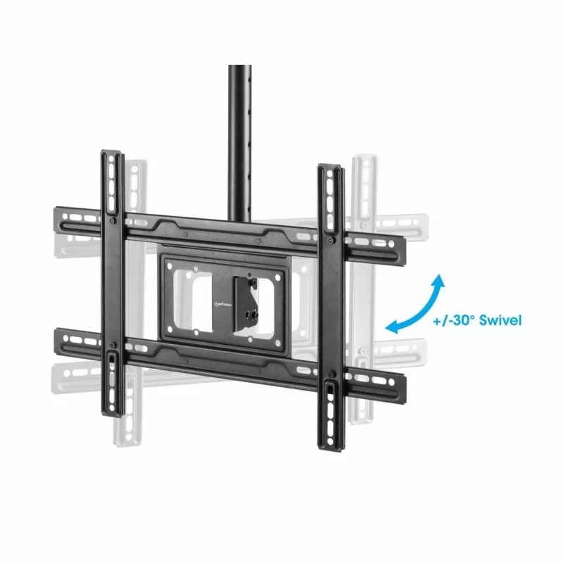 Manhattan 462051 Suporte de teto para TV Full Motion, 37-80 polegadas, 50 kg, preto