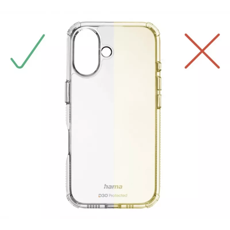 Capa para telemóvel Hama Extreme Protect 15,5 cm (6,1 polegadas) capa transparente