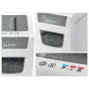 Destruidora de papel Leitz IQ slim home office P4, corte cruzado, 22 cm, 4 x 28 mm, 23 L, 225 folhas, 58 dB
